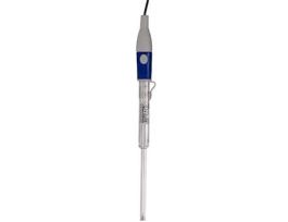 Semi-Micro, 90 mm Reach, Glass Bodied Tris Buffer pH Electrode for Biological Buffers, Blood, and Protein Samples