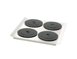 Flat Bath Cover for PURA 10 Water Bath, 4 x 92 mm Diameter Openings
