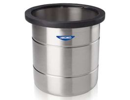 Freeze Drying Chamber with Glass Lid, Stainless Steel, Short