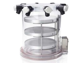 Heated Product Shelf Freeze Drying Chamber, 3 Shelves, with Valves, 115V