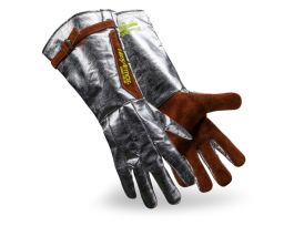 ALUMINIZED WELDING GAUNTLET  SIZE L