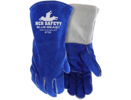 GLOVES BLUE/GRAY 13IN LEN X-LARGE DZ
