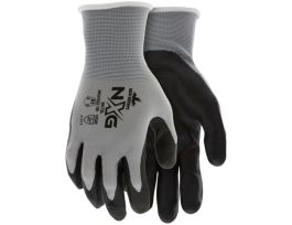 GLOVES 13GAUGE GRAY NYLON DZ