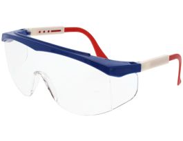 SAFETY GLASSES SS1 CLEAR LENS PK12 PAIR