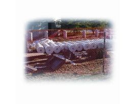 12 LB. POLYPROPYLENE SAFETY FENCING OR 4' X 100'
