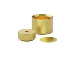 High-Pressure Crucible, Gold-Plated Stainless Steel, 25 uL; 25/PK