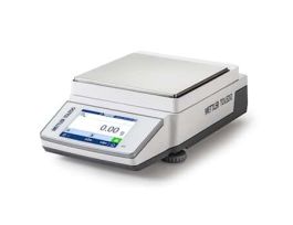 Precision Toploading Balance, NTEP-Approved, MR Series, 6200g x 10mg with Touchscreen and FACT Internal Calibration