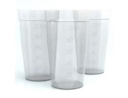 Disposable Beakers, Polypropylene, 100 mL; 120/PK