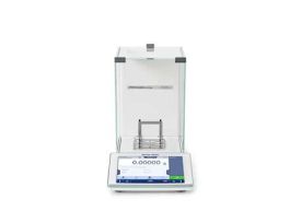 Analytical Balance, 220/121 g x 0.1/0.01 mg, Internal Calibration, SmartPan Hanging Weigh Pan