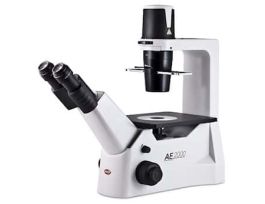 Inverted Binocular Microscope with LED, Basic Package; 100-240 VAC