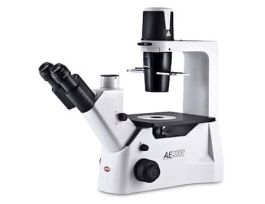 Inverted Trinocular Microscope with LED, Basic Package; 100-240 VAC