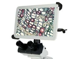 Detachable Tablet Camera System for Trinocular Microscopes, Wi-Fi, 10" LCD, 1280 x 800