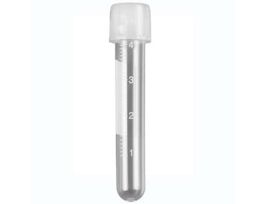 Culture Tube with Screw Cap, Sterile, Polypropylene, 12 x 75 mm, 5 mL; 1/Bag, 500/Cs