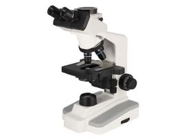 Compund Microscope, LED, Trinocular, 4X/10X/40X/100X, Super High Contrast Lens; 110-220 VAC