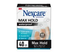 Nexcare™ Max Hold Waterproof Bandages MHW-40-NI, Assorted, 40 ct, Value Pack