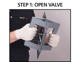 Manual Inflating Bag, VeriAir Flex Foil, 5 L