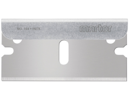 REINFORCED RAZOR BLADE NO. 144, stainless steel (100 per box)