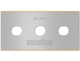 INDUSTRIAL BLADE NO. 83715, stainless steel, TiN (100 per box)