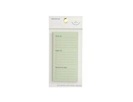 Post-it® List Notes NTD6-36-2, 2.9 in x 5.7 in (73 mm x 144 mm)