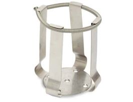 Media Bottle Clamp, Stainless Steel, 1000 mL, for use with Shaker Platforms