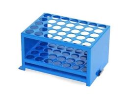 Test Tube Rack, PVC-Coated Steel, 18-20 mm dia, for use with Shaker Platforms