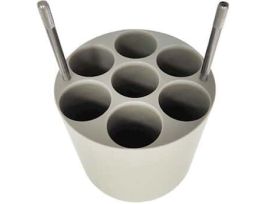 Rack, 7x50 mL, 29mm Dia RB, fits 85240-96; 2/PK