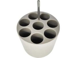 Rack, 8x30 mL, 26mm Dia RB, fits 85240-96; 2/PK