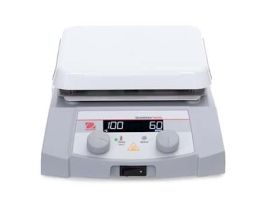 Digital Stirring Hot Plate, 7" x 7", Ceramic; 230 VAC