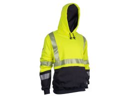 DRIFIRE FR Hi-Vis Hybrid Lined Pullover Hoodie - Type R Class 3