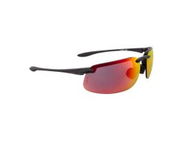 Crossfire ES4 Premium Safety Eyewear-MATBLK/HD RED MIR
