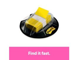 Post-it® Flags, 680-HVYW , 1 in. x 1.7 in. 24/case