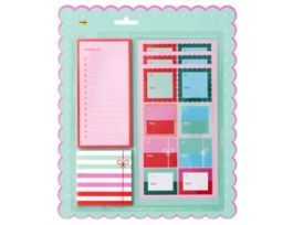Post-it® Jingle Notes Hostess HOL25-JN-HOST, Assorted Sizes, 50 Sheet Pads