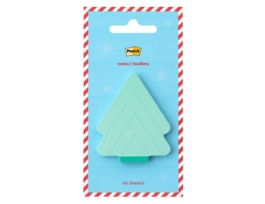Post-it® Jingle Notes Tree HOL25-JN-TR, 2x2.5in (50.8x63.5mm), 50 sheet