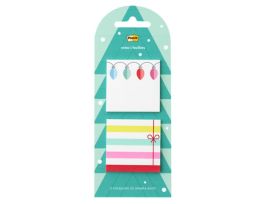 Post-it® Jingle Notes Tree HOL25-JN2-TR, 1.9x1.9in (48.2x48.2mm), Two pads, 50 Sheet