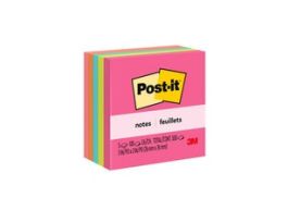 Post-it® Notes 654-5PK, 3 in x 3 in (76 mm x 76 mm)