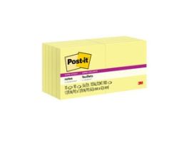 Post-it® Super Sticky Notes 622-10SSCY, 1 7/8 in x 1 7/8 in (47.6 mm x 47.6 mm)