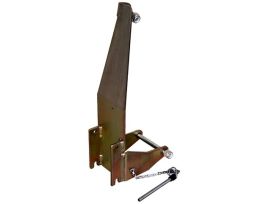 3M™ Self-Retracting Lifeline Retrieval Mounting Bracket 3401065, Zinc Plated Steel, 50 ft