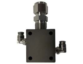 HDR200 Sample Chamber with 1/4" Tube Fittings