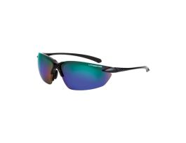 Crossfire Sniper Premium Safety Eyewear-SHN BLK/GRN MIR