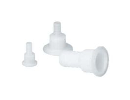 Adapter, 1-1/2" Sanitary Clamp x 1/4" Hose Barb, Polypropylene; 1/Each
