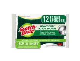 Scotch-Brite® Heavy Duty Scrub Sponge HD3-SIOC, 4.4 in x 2.6 in x 0.7 in (111 mm x 66 mm x 17 mm)