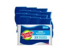 Scotch-Brite® Zero Scratch Scrub Sponge MP3-SIOC, 4.4 in x 2.6 in x 0.8 in (111 mm x 66 mm x 20 mm)