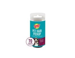 Scotch-Brite™ Pet Hair Pickup Lint Roller Refill 839RFS-70, 4.0 in x 36.2 ft (10.1 cm x 11.0 m), 6/1