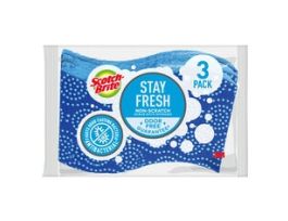 Scotch-Brite® Stay Fresh Non-Scratch Scrub Dots Sponge 20303-8, 8/3