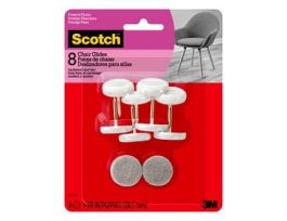 Scotch™ Glides SP634-NA, Nail-in Felt, Beige, 1-1/16 in, 8/pk