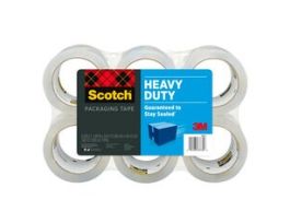 Scotch® Packaging Tape 3850-6-6CC, 1.88 in x 54.6 yd (48 mm x 50 m)