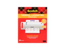 Scotch™ Thermal Laminating Pouches TP3854-50M, 8.9 in x 11.4 in (22.8 cm x 29.1 cm)