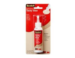 Scotch® Quick Drying Tacky Glue 6052A-1, 2 fl oz (59 mL)