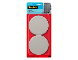 Scotch™ Sliders SP675-NA, Round, Hard, 4-15/16-in, 8/pk