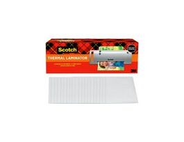 Scotch™ Thermal Laminator TL902VP, 1 Thermal Laminator with 20 Letter Size Pouches